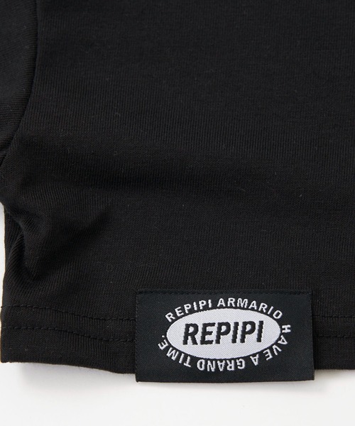 repipi armario（レピピ アルマリオ）の「【repipi armario/レピピアルマリオ】キッズキャミブラ短丈Tシャツセット（Tシャツ/カットソー・キッズ・ブラック/ホワイト・160/150/140/170）」の11枚目の写真