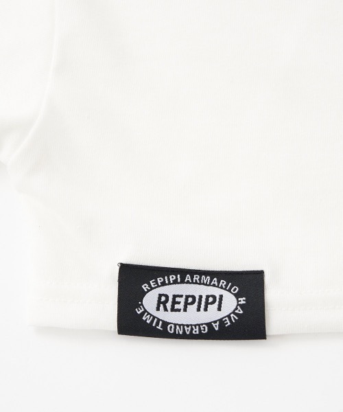 repipi armario（レピピ アルマリオ）の「【repipi armario/レピピアルマリオ】キッズキャミブラ短丈Tシャツセット（Tシャツ/カットソー・キッズ・ブラック/ホワイト・160/150/140/170）」の20枚目の写真