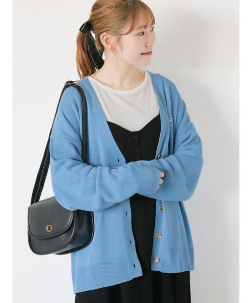 ehka sopo（エヘカソポ）の「Vネック刺繍カラフルカーディガン