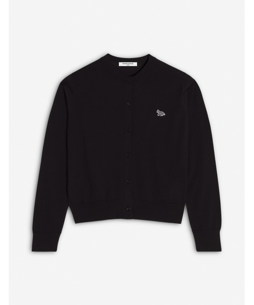 BABY FOX PATCH BOXY CARDIGAN | Maison Kitsuné