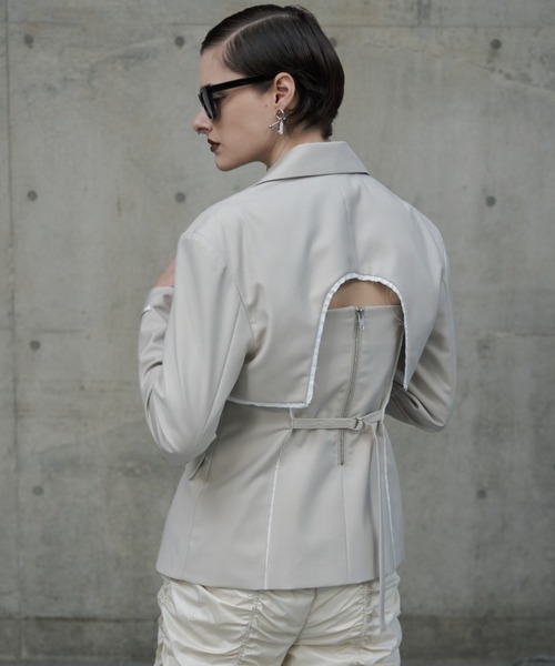 JOSE MOON（ジョゼムーン）の「OPEN BACK SHORT JACKET/オープン