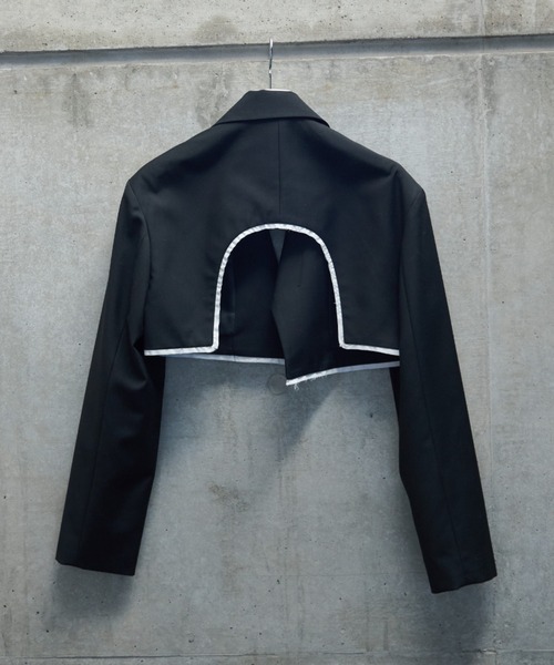 JOSE MOON（ジョゼムーン）の「OPEN BACK SHORT JACKET/オープン