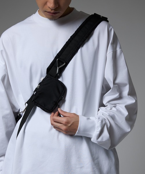 meltum（メルタム）の「POUCH SHOULDER BAG（ショルダーバッグ・メンズ・ブラック・FREE）」の19枚目の写真