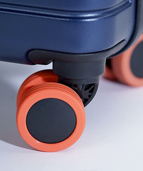 florist(フローリスト)の「【8点+おまけ4点セット】キズ防止・騒音軽減◎スーツケースキャスターシリコン保護カバー(スーツケース/キャリーバッグ・レディース・オレンジ/ブルー/ピンク/グレー/ブラック/パープル・ONESIZE)」の14枚目の写真