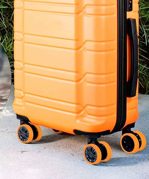 florist(フローリスト)の「【8点+おまけ4点セット】キズ防止・騒音軽減◎スーツケースキャスターシリコン保護カバー(スーツケース/キャリーバッグ・レディース・オレンジ/ブルー/ピンク/グレー/ブラック/パープル・ONESIZE)」の9枚目の写真