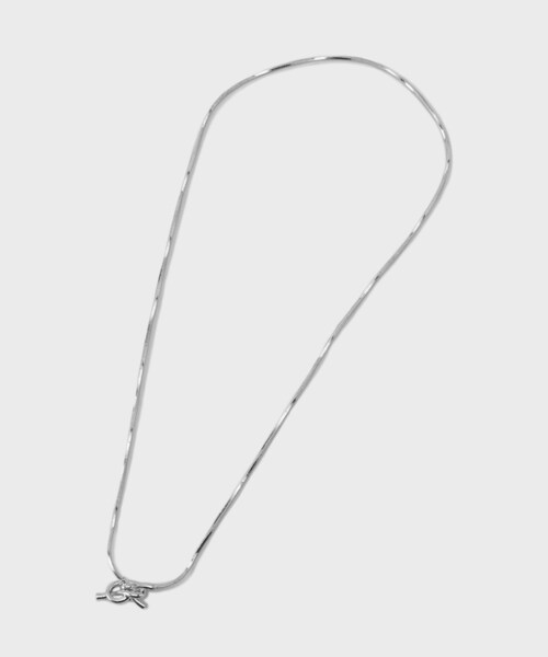 GALLEST（ギャレスト）の「◆ツイストロングネックレス（ネックレス・レディース・シルバー・00）」の4枚目の写真