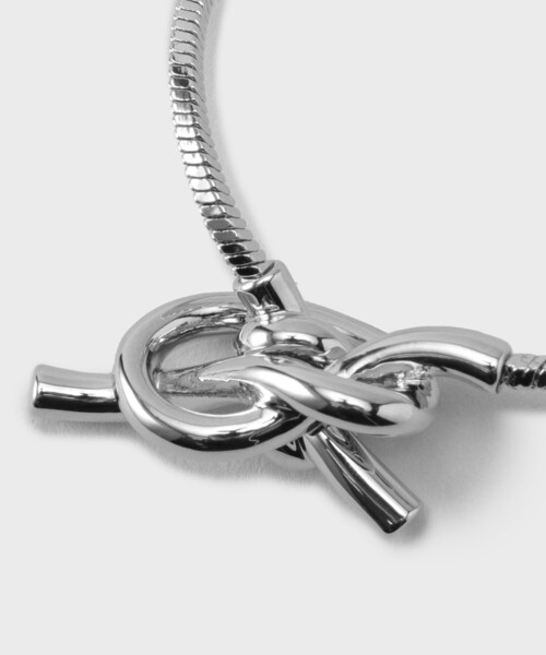 GALLEST（ギャレスト）の「◆ツイストロングネックレス（ネックレス・レディース・シルバー・00）」の5枚目の写真