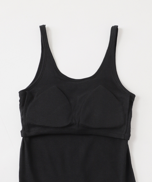 Spick & Span（スピックアンドスパン）の「≪追加≫カップ付きキャミソール（インナーウェア/肌着・レディース・ブラック/アイボリー/チャコールグレー・FREE）」の13枚目の写真