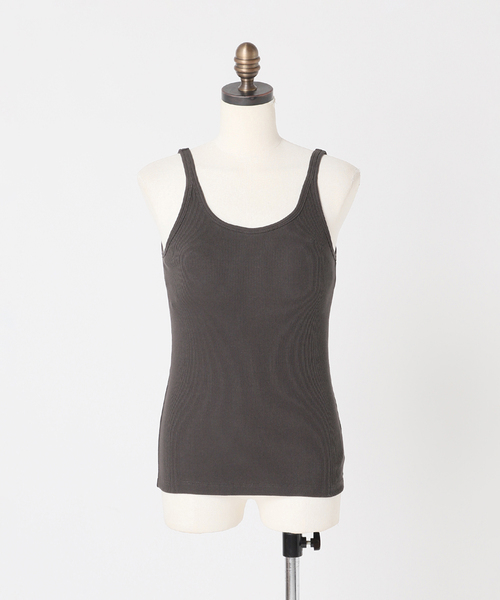 Spick & Span（スピックアンドスパン）の「≪追加≫カップ付きキャミソール（インナーウェア/肌着・レディース・ブラック/アイボリー/チャコールグレー・FREE）」の8枚目の写真