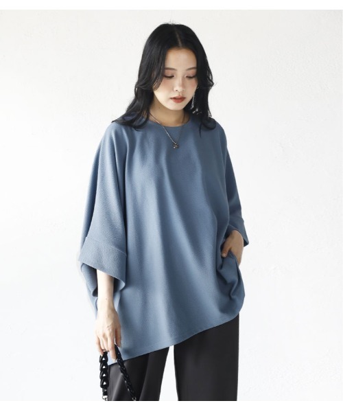 売れ筋商品|||ヴィンスカムート カットソー トップス レディース Plus Size Off-The-Shoulder Puff-Sleeve Top Dazzling Blue ヴィンスカムート カットソー トップス レディース Plus Size