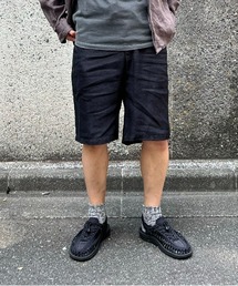 ARCH & LINE（アーチアンドライン）の「《環境配慮素材》LINEN TWILL EASY SHORTS セットアップ対応（その他パンツ）」