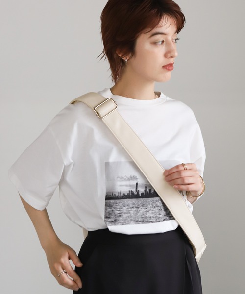 セール】切替デザインショルダーバッグ（ショルダーバッグ）｜select