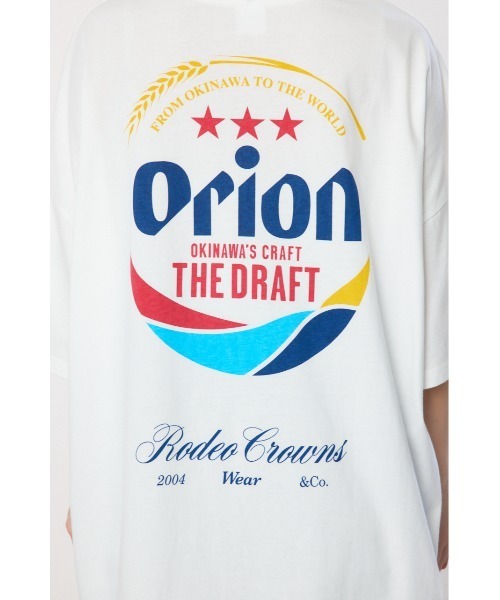 RODEO CROWNS WIDE BOWL(ロデオクラウンズワイドボウル)の「Orion Beer×RCS BIG Tワンピース(ワンピース・レディース・オフホワイト/ピンク/ブラック・FREE)」の18枚目の写真