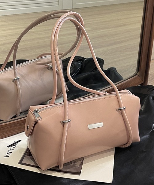 mebole(メボレ)の「クロスボディレトロショルダーバッグ(ショルダーバッグ・レディース・ブラック/シルバー/ホワイト/ピンク・FREE)」の11枚目の写真