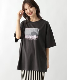 LEPSIM | チュニックPHOTO-T　121991(Tシャツ/カットソー)