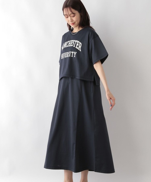 GLOBAL WORK（グローバルワーク）の「Tシャツ＊ノースリーブワンピース