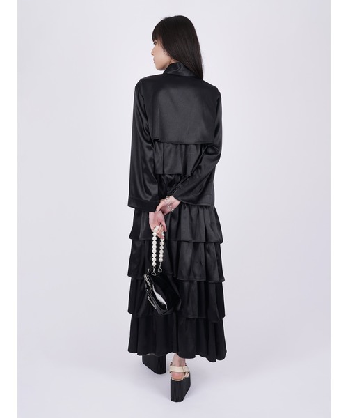 PAMEO POSE(パメオポーズ)の「Glitter Repeat Dress(ワンピース・レディース・ブラック・SMALL/MEDIUM)」の5枚目の写真