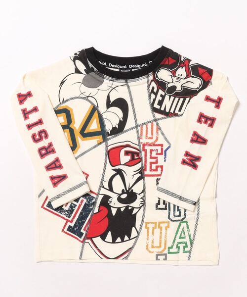 Desigual（デシグアル）の「APOLOLOONEY TUNES Tシャツロングスリーブ（Tシャツ/カットソー・キッズ・ホワイト・XL/L/M/S/XS/XXL）」の3枚目の写真