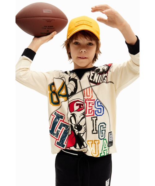 Desigual（デシグアル）の「APOLOLOONEY TUNES Tシャツロングスリーブ（Tシャツ/カットソー・キッズ・ホワイト・XL/L/M/S/XS/XXL）」の5枚目の写真
