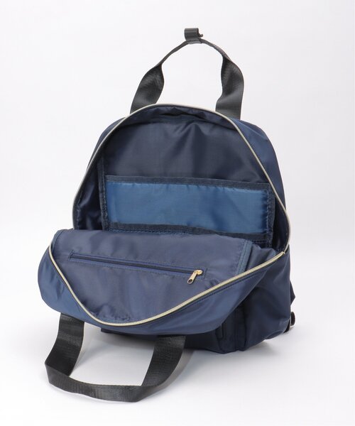 LBC（エルビーシー）の「10ポケットスクエアリュック（バックパック/リュック・レディース・ベージュ/ネイビー/ブラック・FREE）」の10枚目の写真