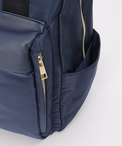 LBC（エルビーシー）の「10ポケットスクエアリュック（バックパック/リュック・レディース・ベージュ/ネイビー/ブラック・FREE）」の12枚目の写真