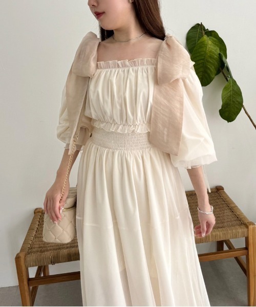 Rene 新品未使用 2025ss Dress ワンピース リボン - メルカリ