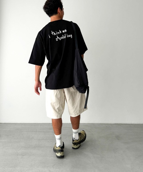 CANAL JEAN(キャナルジーン)の「1975 TOKYO SHOULD HUG半袖Tシャツ(Tシャツ/カットソー・レディース・ブルー/ホワイト/ブラック・LARGE/X-LARGE)」の16枚目の写真