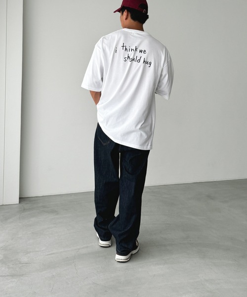 CANAL JEAN(キャナルジーン)の「1975 TOKYO SHOULD HUG半袖Tシャツ(Tシャツ/カットソー・レディース・ブルー/ホワイト/ブラック・LARGE/X-LARGE)」の14枚目の写真