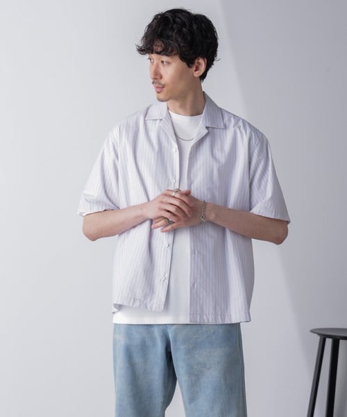 Palace Tシャツ ダークグレー ストライプ fit=scale-down,w=1200