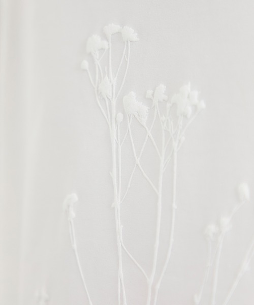 TAAKK（ターク）の「【TAAKK/ターク】PRESSED FLOWER S/S T-SHIRTS（Tシャツ/カットソー・メンズ・ホワイト/ブラック・2/3）」の10枚目の写真