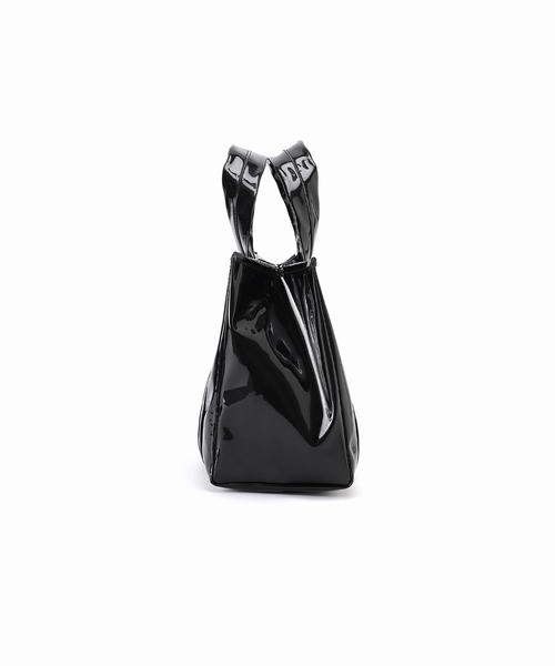 HELOYSE(エロイーズ)の「【HELOYSE/エロイーズ】boxy mirror tote:トートバッグ(トートバッグ・レディース・シルバー/ブラック・FREE)」の14枚目の写真