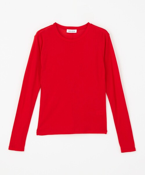 tシャツ 「EMMEL REFINES」EM クルーネック ロングスリーブ Tシャツ レディース EMMEL REFINES＞EM クルーネック ロングスリーブ Tシャツ