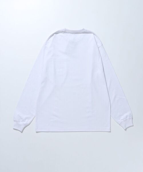 BEN DAVIS/WHITE LABEL(ベンデイビス ホワイトラベル)の「【BEN DAVIS(ベンデイビス)】L/S POCKET TEE REG / レギュラーシルエット 長袖 ロンT ブランドネーム ポケット付き(Tシャツ/カットソー・メンズ・チャコール/パープル/ホワイト/ブラック/グレー系その他/カーキ/アッシュグレー/グリーン系その他4・SMALL/MEDIUM/LARGE/X-LARGE)」の17枚目の写真