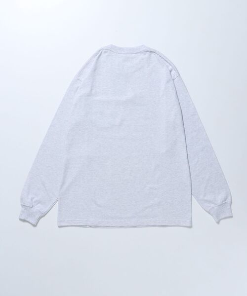 BEN DAVIS/WHITE LABEL(ベンデイビス ホワイトラベル)の「【BEN DAVIS(ベンデイビス)】L/S POCKET TEE REG / レギュラーシルエット 長袖 ロンT ブランドネーム ポケット付き(Tシャツ/カットソー・メンズ・チャコール/パープル/ホワイト/ブラック/グレー系その他/カーキ/アッシュグレー/グリーン系その他4・SMALL/MEDIUM/LARGE/X-LARGE)」の20枚目の写真