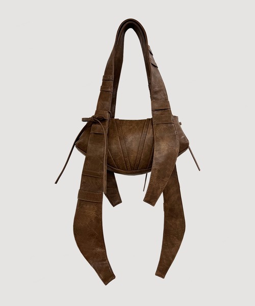 バッグ viavanda/String Multi Bag VIAVANDA STRINGS MULTI BAG / DARK BROWN