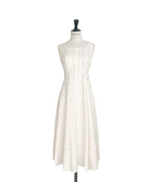 Classic Floral Jacquard Dress（ワンピース）｜Her lip to