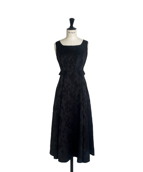 Classic Floral Jacquard Dress（ワンピース）｜Her lip to