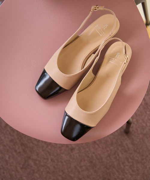 ROPE' PICNIC（ロペピクニック）の「パレットミュールパンプス（パンプス・レディース・ベージュ系その他/ブラック・24.5cm/23.5cm）」の15枚目の写真