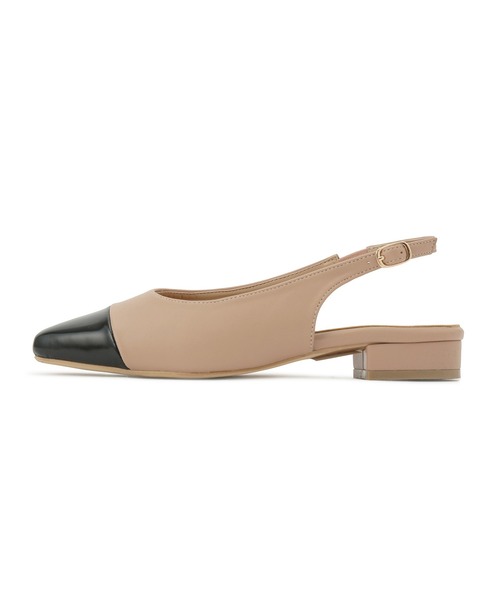 ROPE' PICNIC（ロペピクニック）の「パレットミュールパンプス（パンプス・レディース・ベージュ系その他/ブラック・24.5cm/23.5cm）」の4枚目の写真