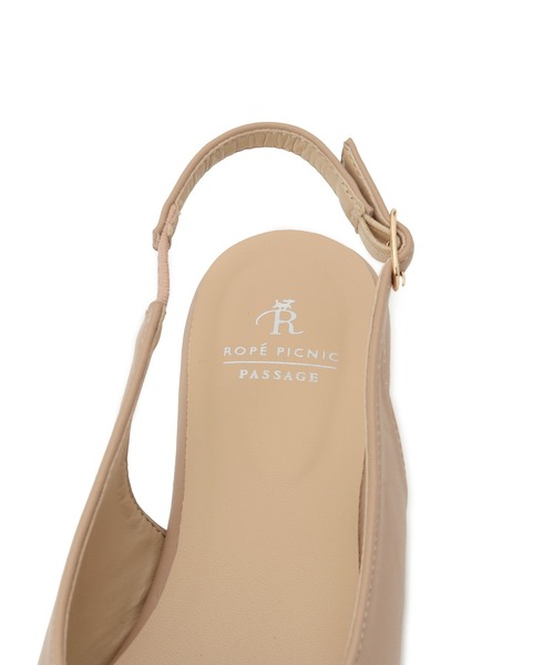 ROPE' PICNIC（ロペピクニック）の「パレットミュールパンプス（パンプス・レディース・ベージュ系その他/ブラック・24.5cm/23.5cm）」の8枚目の写真