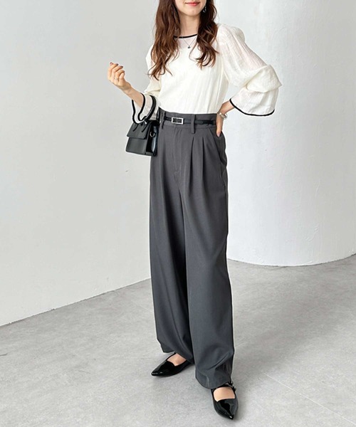 セール】【高身長・大きいサイズ対応/5サイズ展開】ハイウエスト2