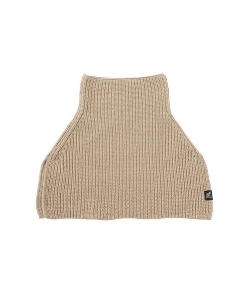MILKFED.（ミルクフェド）の「KNITTED NECK WARMER（ネックウォーマー/スヌード・レディース・ブラック/アッシュ/ベージュ・ONE SIZE）」の6枚目の写真