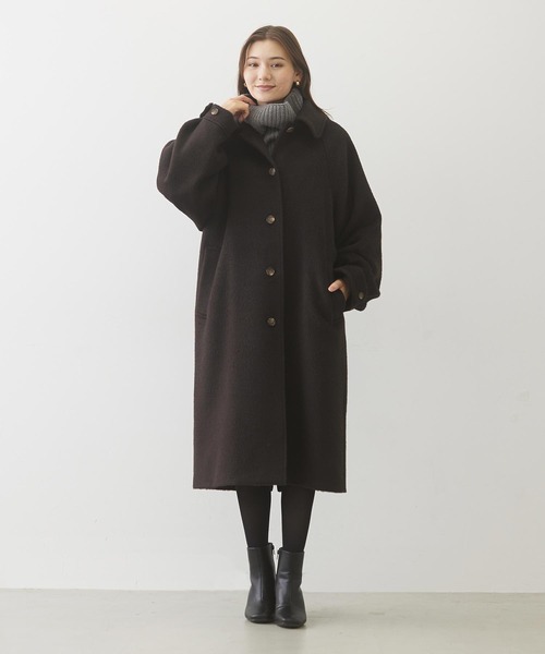 MILKFED.（ミルクフェド）の「KNITTED NECK WARMER（ネックウォーマー/スヌード・レディース・ブラック/アッシュ/ベージュ・ONE SIZE）」の14枚目の写真