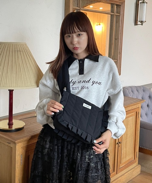 poiregnee(ポワニェ)の「パフテッドフリルバッグ(ショルダーバッグ・レディース・オフホワイト/グレー/ブラック・FREE)」の20枚目の写真