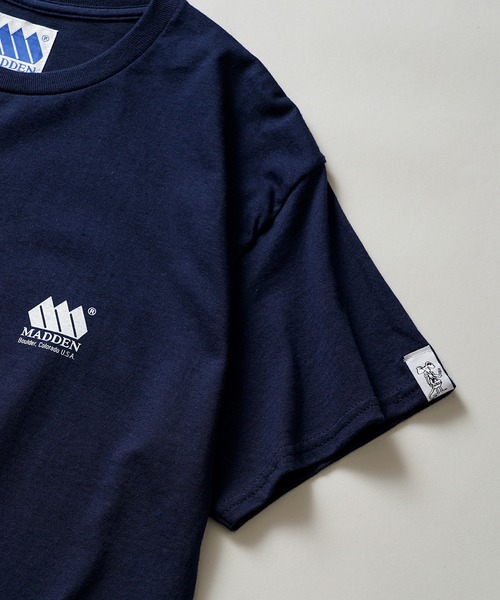 MADDEN(メデン)の「【MADDEN】PACK RATS TEAM TEE MDA-18(Tシャツ/カットソー・メンズ・ネイビー/ホワイト/ラベンダー・X-LARGE/LARGE/MEDIUM)」の17枚目の写真