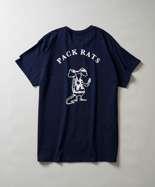 MADDEN(メデン)の「【MADDEN】PACK RATS TEAM TEE MDA-18(Tシャツ/カットソー・メンズ・ネイビー/ホワイト/ラベンダー・X-LARGE/LARGE/MEDIUM)」の4枚目の写真