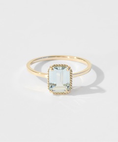 matin K10 ロイヤルブルームーンストーン 5連 リング（リング）｜NOIR