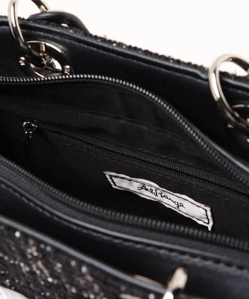 Ank Rouge(アンクルージュ)の「モノグラムツイードBAG(ショルダーバッグ・レディース・ホワイト/ピンク/ブルー/ブラック・FREE)」の7枚目の写真