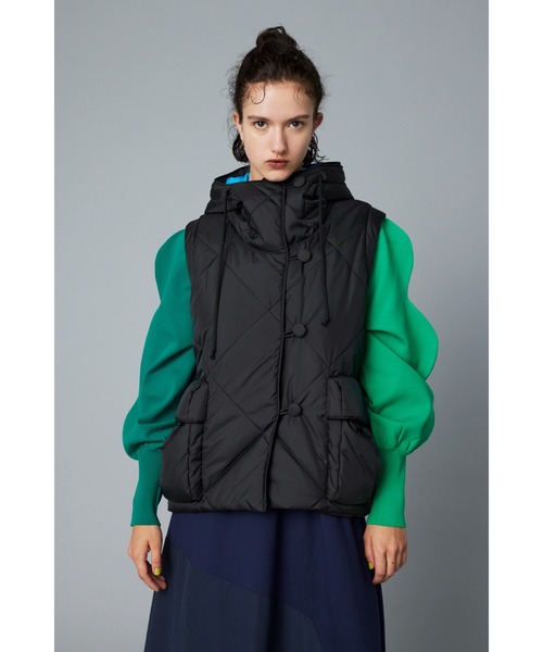 【セール】Solid body pocket vest ソリッドボディポケットベスト（ベスト）｜HeRIN.CYE（ヘリンドットサイ）