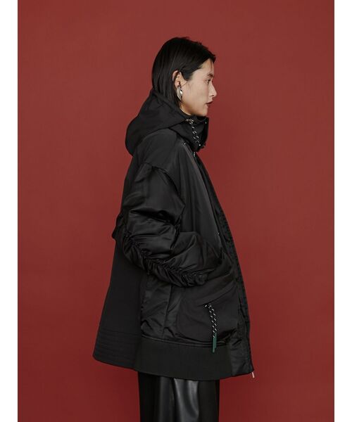 UN3D.（アンスリード）の「MA-1 MOUNTAIN CT / MA-1マウンテンコート（ブルゾン・レディース・カーキ/ブラック・38/36）」の11枚目の写真